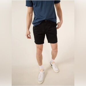 CHUBBIES ORIGINAL STRETCH TWILL SHORT 7” IN BLACK